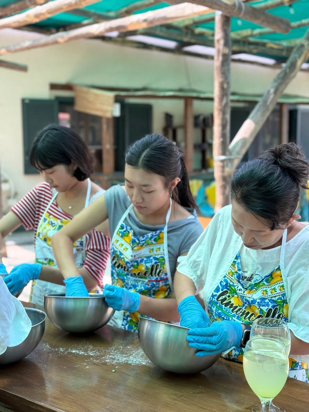 Hands-on cooking experience with fresh local ingredients at the Gluten Free Cooking Class Sorrento on a local farm.