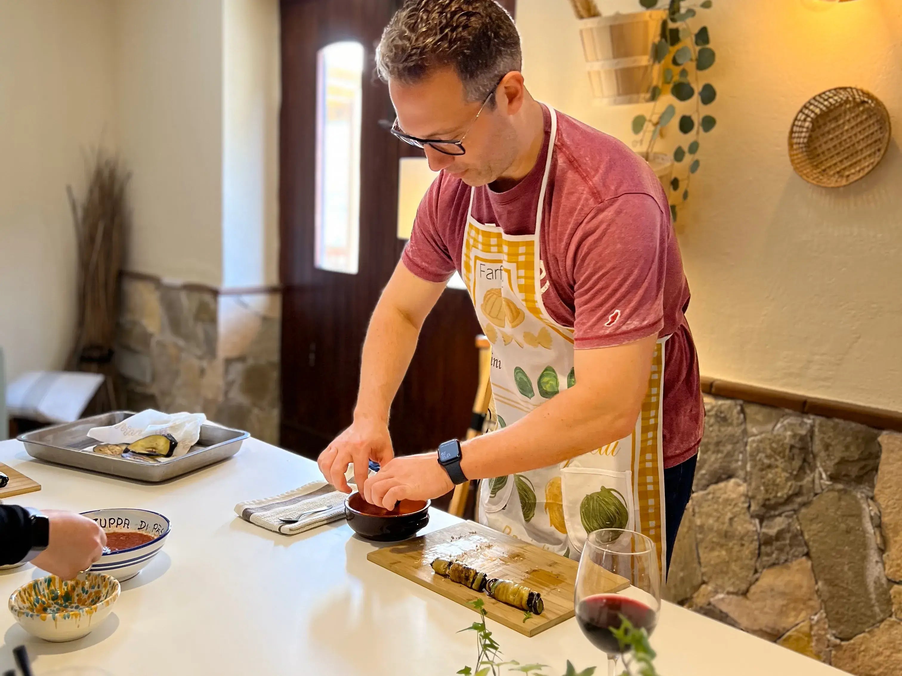 Sorrento Gluten Free Cooking School Moments